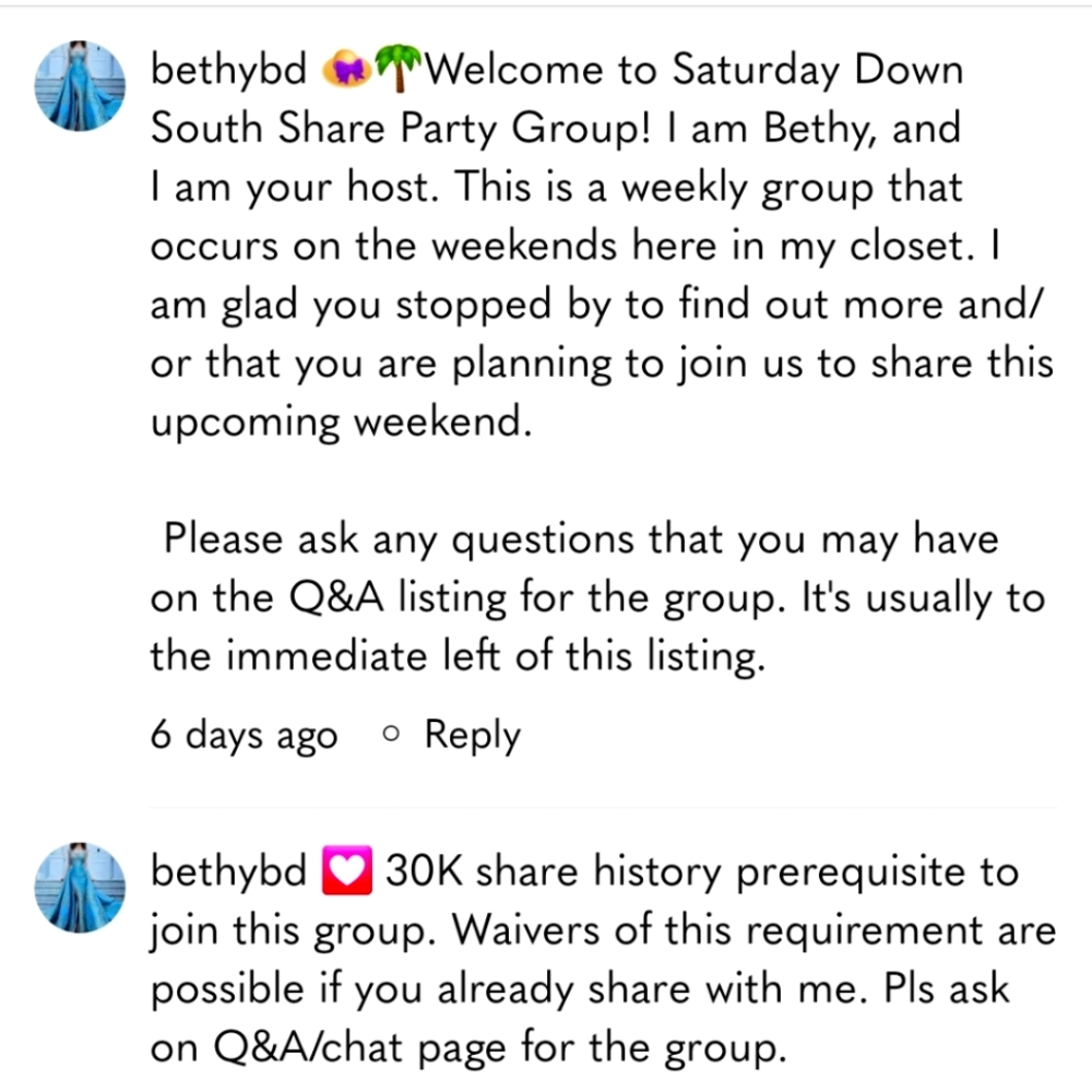 NO GROUPS TIL JUNE/Stay Tuned On Q&A Listing For Each Grp👒Saturday Down South🌴 - Picture 7 of 15